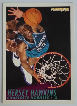 1994-95 Fleer European #25 Hersey Hawkins