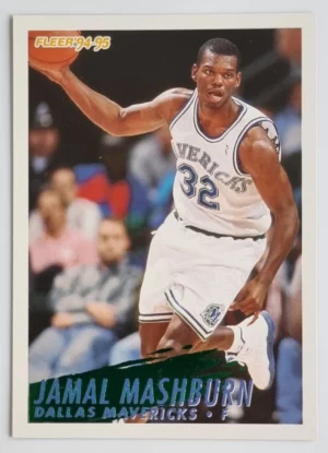 1994-95 Fleer European #51 Jamal Mashburn
