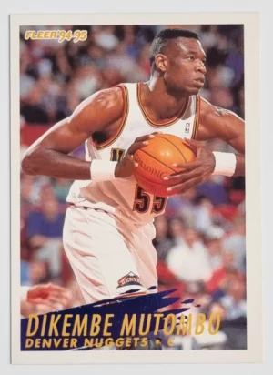 1994-95 Fleer European #57 Dikembe Mutombo