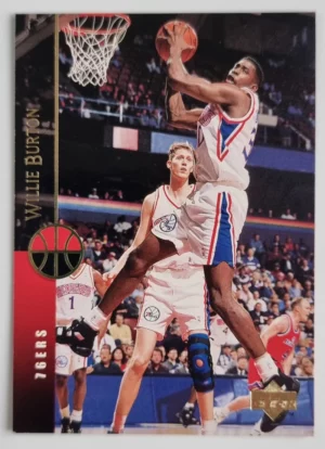 1994-95 Upper Deck #344 Willie Burton