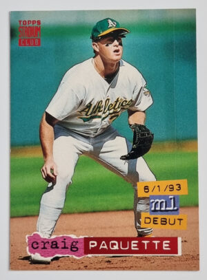 1994 Stadium Club #328 Craig Paquette