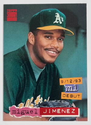 1994 Stadium Club #356 Miguel Jimenez