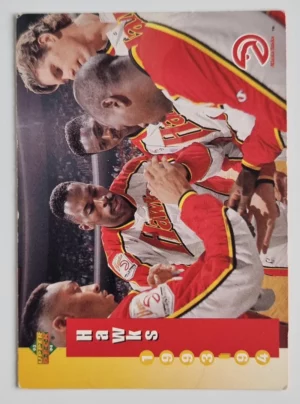 1994 Upper Deck French McDonald's Team #1 Atlanta Hawks/Group