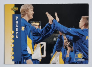 1994 Upper Deck French McDonald's Team #11 Indiana Pacers/Rik Smits