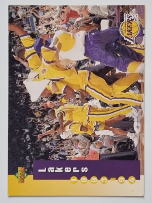 1994 Upper Deck French McDonald's Team #13 Los Angeles Lakers/Group