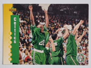 1994 Upper Deck French McDonald's Team #2 Boston Celtics/Group