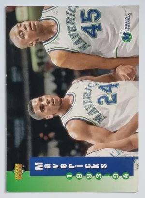 1994 Upper Deck French McDonald's Team #6 Dallas Mavericks/Jim Jackson