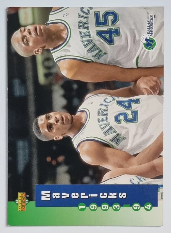 1994 Upper Deck French McDonald's Team #6 Dallas Mavericks/Jim Jackson