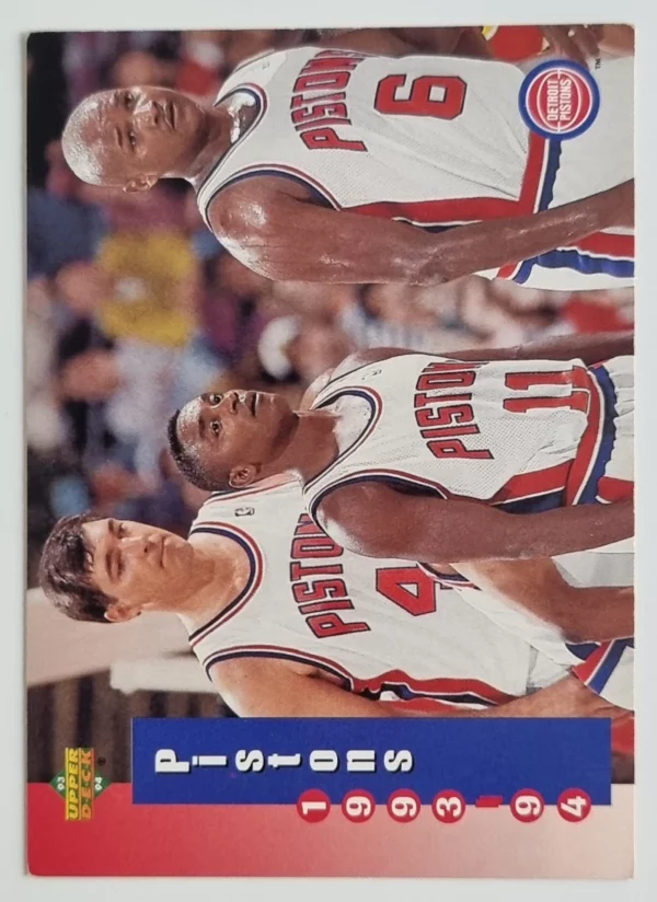 1994 Upper Deck French McDonald's Team #8 Detroit Pistons/Isiah Thomas