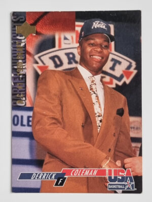 1994 Upper Deck USA #2 Derrick Coleman/DC #1 Draft Choice