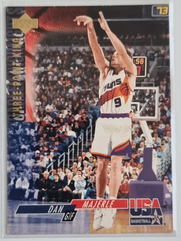1994 Upper Deck USA #34 Dan Majerle/3-Point King