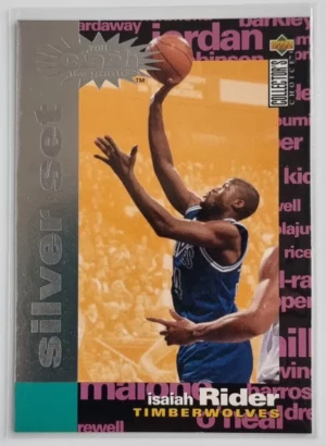 1995-96 Collector's Choice Crash the Game Scoring Silver Redemption #C12 Isaiah Rider