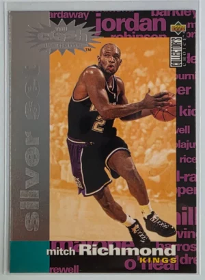 1995-96 Collector's Choice Crash the Game Scoring Silver Redemption #C14 Mitch Richmond