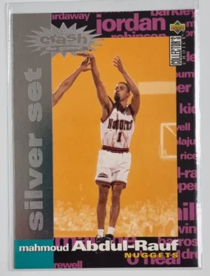 1995-96 Collector's Choice Crash the Game Scoring Silver Redemption #C17 Mahmoud Abdul-Rauf
