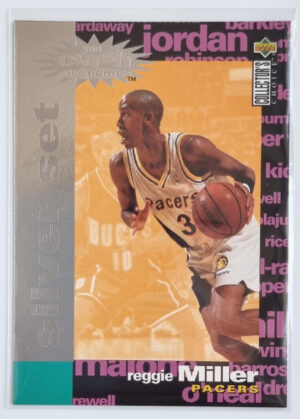 1995-96 Collector's Choice Crash the Game Scoring Silver Redemption #C24 Reggie Miller
