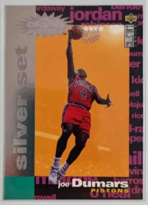 1995-96 Collector's Choice Crash the Game Scoring Silver Redemption #C25 Joe Dumars