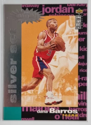 1995-96 Collector's Choice Crash the Game Scoring Silver Redemption #C4 Dana Barros