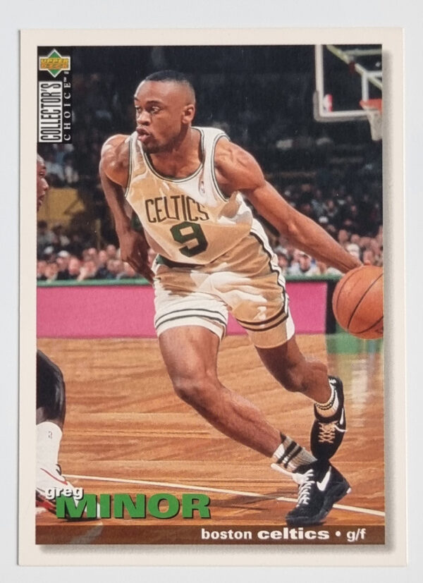 1995-96 Collector's Choice International French I #11 Greg Minor