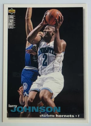 1995-96 Collector's Choice International French I #12 Larry Johnson
