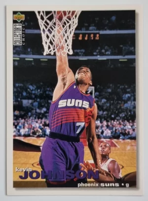 1995-96 Collector's Choice International French I #123 Kevin Johnson