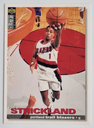1995-96 Collector's Choice International French I #127 Rod Strickland