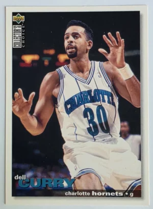 1995-96 Collector's Choice International French I #13 Dell Curry