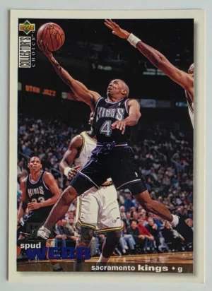 1995-96 Collector's Choice International French I #135 Spud Webb