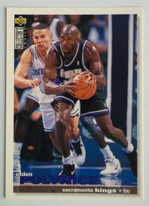1995-96 Collector's Choice International French I #136 Olden Polynice