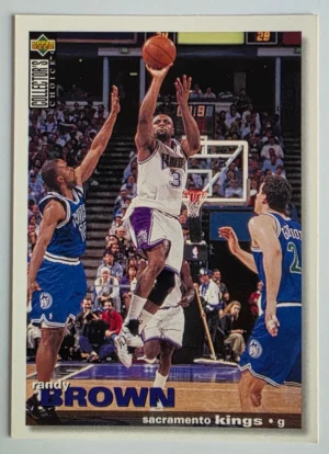 1995-96 Collector's Choice International French I #137 Randy Brown