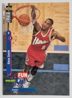 1995-96 Collector's Choice International French I #166 Steve Smith FF