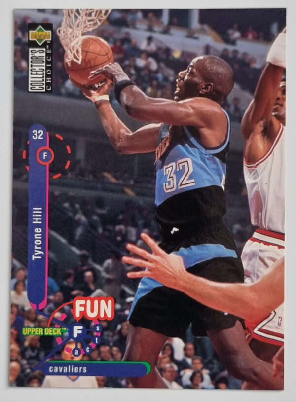 1995-96 Collector's Choice International French I #170 Tyrone Hill FF