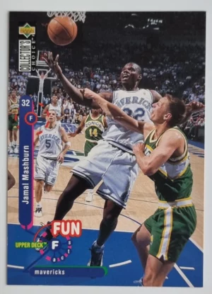 1995-96 Collector's Choice International French I #171 Jamal Mashburn FF