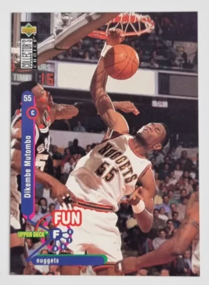 1995-96 Collector's Choice International French I #172 Dikembe Mutombo FF