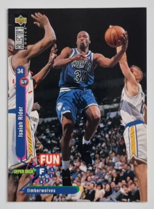1995-96 Collector's Choice International French I #181 Isaiah Rider FF