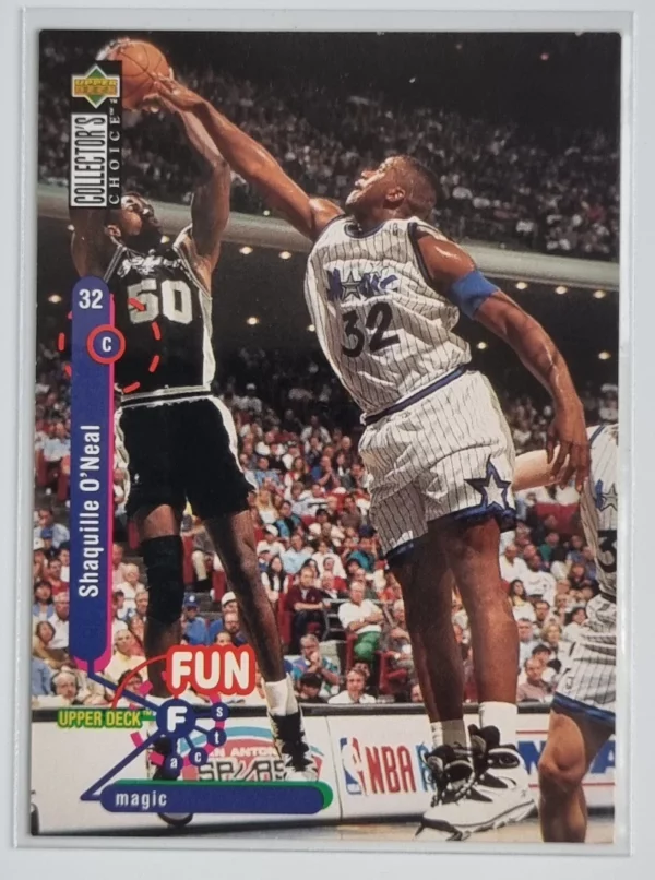 1995-96 Collector's Choice International French I #184 Shaquille O'Neal FF