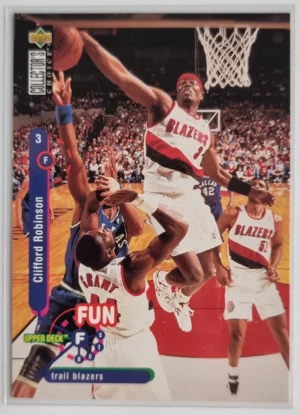 1995-96 Collector's Choice International French I #187 Clifford Robinson FF