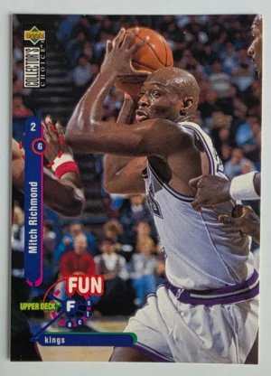 1995-96 Collector's Choice International French I #188 Mitch Richmond FF