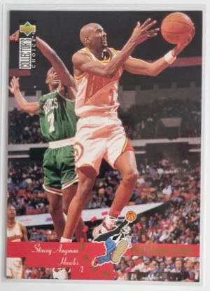 1995-96 Collector's Choice International French I #203 Stacey Augmon PD