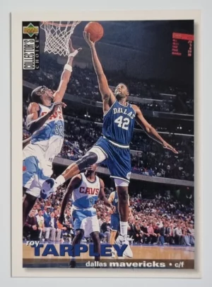 1995-96 Collector's Choice International French I #32 Roy Tarpley