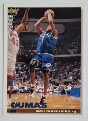 1995-96 Collector's Choice International French I #34 Tony Dumas