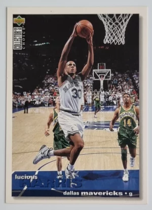 1995-96 Collector's Choice International French I #35 Lucious Harris