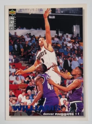 1995-96 Collector's Choice International French I #38 Brian Williams