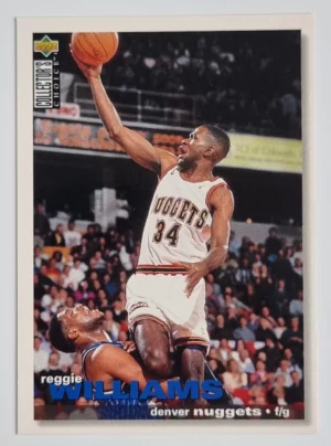 1995-96 Collector's Choice International French I #41 Reggie Williams