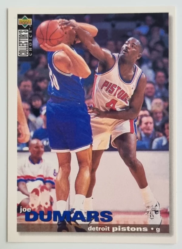 1995-96 Collector's Choice International French I #43 Joe Dumars