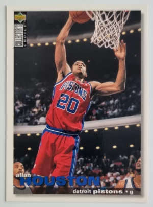 1995-96 Collector's Choice International French I #47 Allan Houston