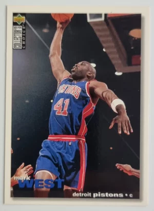 1995-96 Collector's Choice International French I #48 Mark West