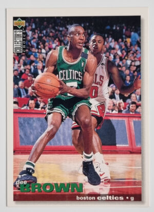 1995-96 Collector's Choice International French I #7 Dee Brown