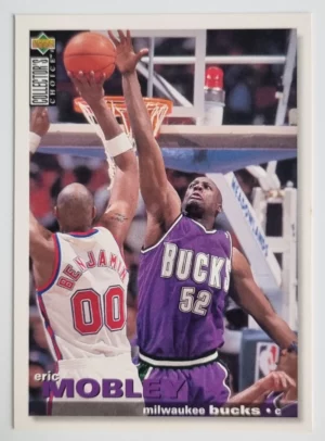 1995-96 Collector's Choice International French I #88 Eric Mobley