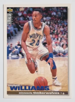 1995-96 Collector's Choice International French I #91 Micheal Williams