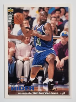 1995-96 Collector's Choice International French I #94 Isaiah Rider